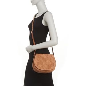 Welden Bags Escapade Suede Saddle Bag